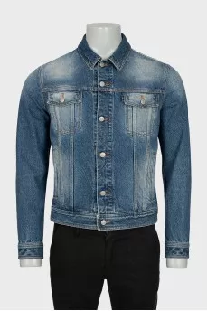 Men's straight cut denim jacket