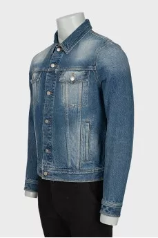 Men's straight cut denim jacket