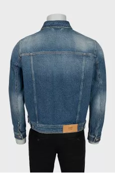 Men's straight cut denim jacket