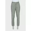 Men's trousers with drawstrings