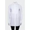 White shirt with cufflinks