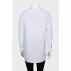 White shirt with cufflinks