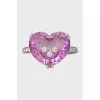 White gold ring happy diamonds