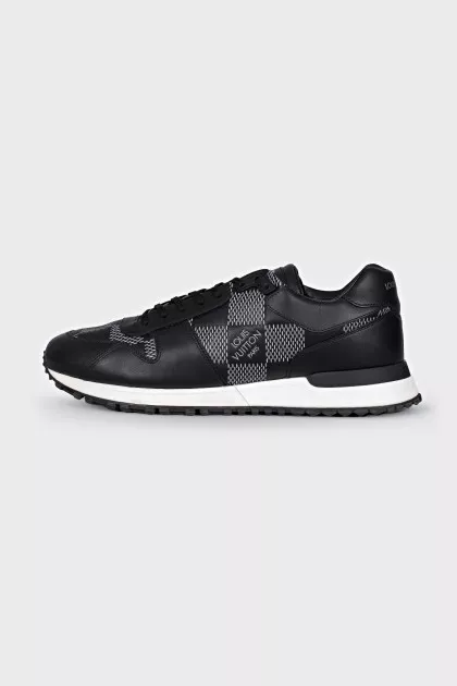 Men's Run Away Checkered Sneakers