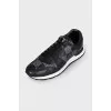 Men's Run Away Checkered Sneakers