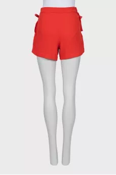 Shorts with side ties
