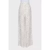 High Waist Trousers in Check Print