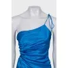 Mini dress decorated with lacing