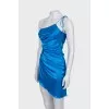 Mini dress decorated with lacing