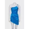 Mini dress decorated with lacing