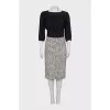Dress with removable bottom