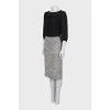 Dress with removable bottom