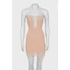 Off the shoulder corset dress
