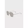 Silver frame sunglasses