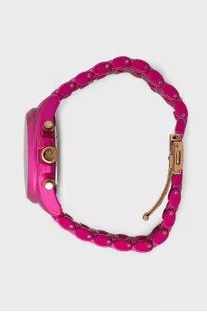 Rose coated watch