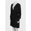 Fitted black dress