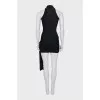 Dress with side train