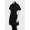 Short sleeve fitted coat