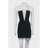 Black corset dress