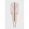 Dress with a back closure