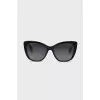 Sunglasses with print inside the frame