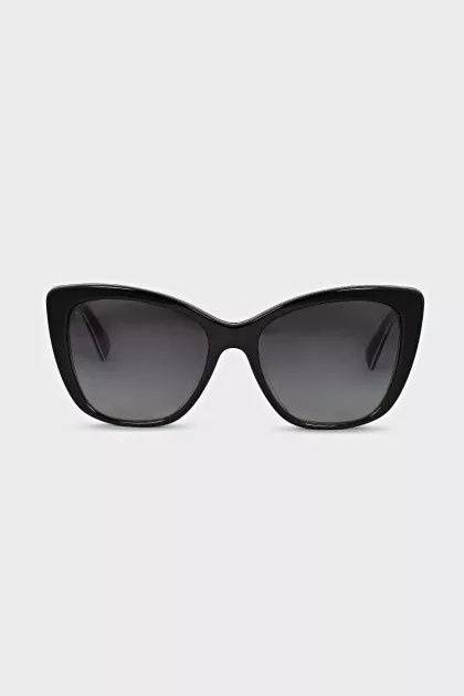 Sunglasses with print inside the frame