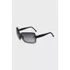 Gradient Sunglasses with Rhinestones