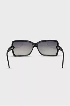 Gradient Sunglasses with Rhinestones