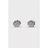 White gold earrings with diamonds