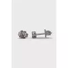 White gold earrings with diamonds