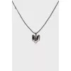 Pendant with coat of arms in silver color