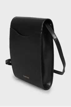 Rectangular leather bag