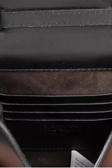 Rectangular leather bag