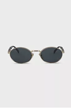 Oval frame sunglasses