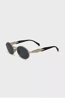 Oval frame sunglasses