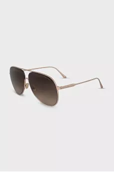 Men's thin frame sunglasses