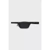 Men's textile waist bag
