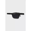 Men's textile waist bag