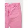 Cropped Pink Jeans