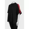 T-shirt with print on sleeves