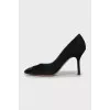 Black patent toe shoes