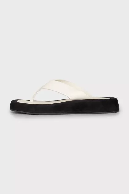 Ginza Leather Slippers