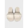 Leather flip flops Dio(r)evolution