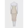 Corset and skirt suit