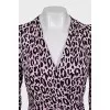 Pink Animal Print Dress