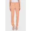 Ribbed Wool Dress Pants