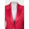 Pink button down jacket