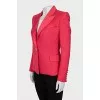 Pink button down jacket