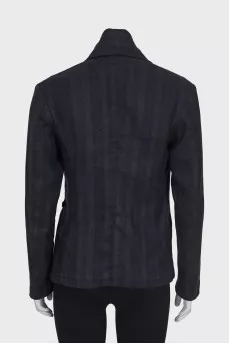 Hemp and wool jacket
