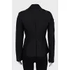 Black button down jacket